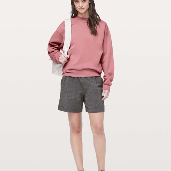 Lululemon - sz 10 - Chill On Pullover in Quicksand (Mauve Pink), Terry Sweatshir - Picture 9 of 12